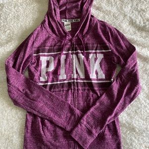 VS PINK zip-up jacket